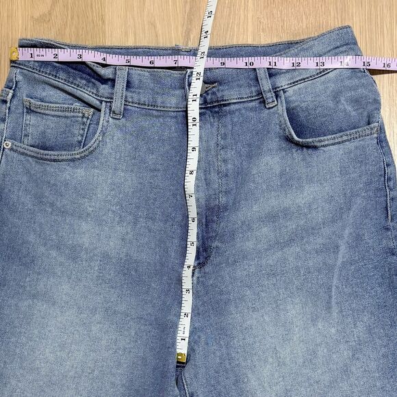 DL1961 Hepburn Wide Leg High Rise Vintage Jeans Droplet Blue Denim Size 30 - Picture 6 of 8